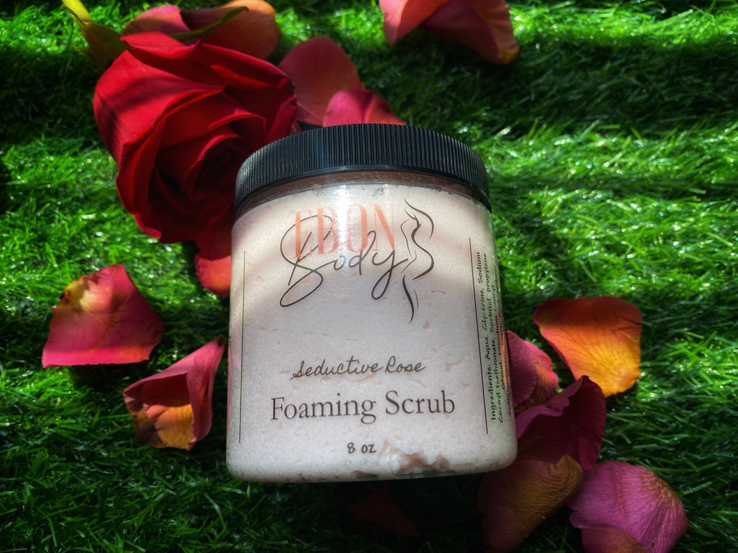 Seductive Rose Foaming Body Scrub